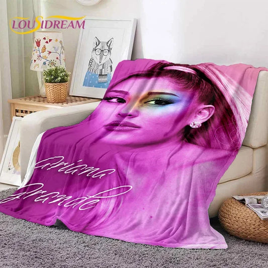 Cobertor Manta Microfibra Ariana Grande